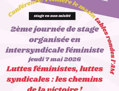 Stage de l&rsquo;intersyndicale féministe le 7 mai 2026