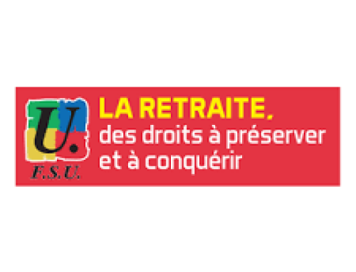Mobilisation des retraité·e·s jeudi 2 avril