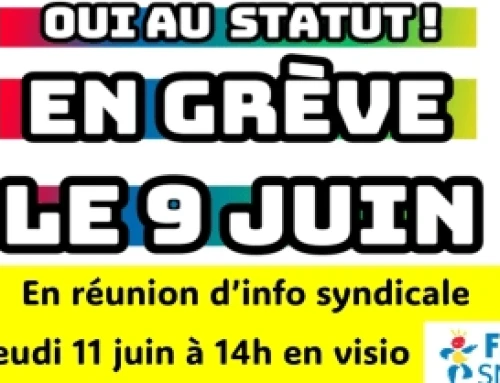 Mobilisation : AESH 9 juin